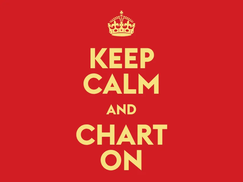 Message alternative: Keep Calm and Chart On